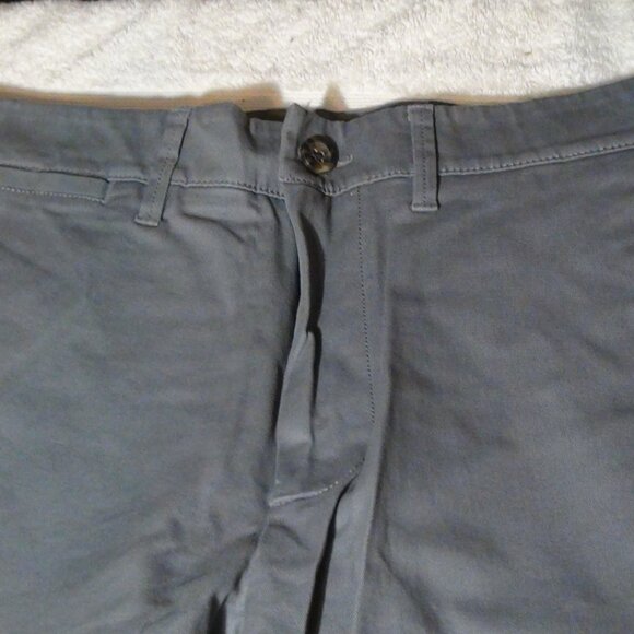 Goodfellow & Co The Every Wear Stretch Gray Straight Chino Pants Men Size 32 X32 - Picture 7 of 12